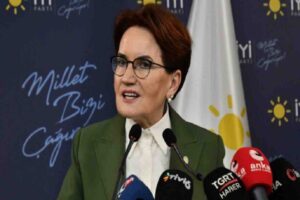 İYİ Parti Genel Başkanı Meral Akşener, altılı masanın cumhurbaşkanı adayı