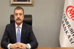 T&uuml;rkiye Cumhuriyet&nbsp;Merkez Bankası (TCMB)&nbsp;Başkanı&nbsp;Şahap Kavcıoğlu, Cumhuriyet'in 100. yılı ve Ankara