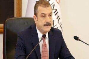 Merkez Bankası (TCMB) Başkanı Şahap Kavcıoğlu, enflasyon raporu bilgilendirme toplantısında