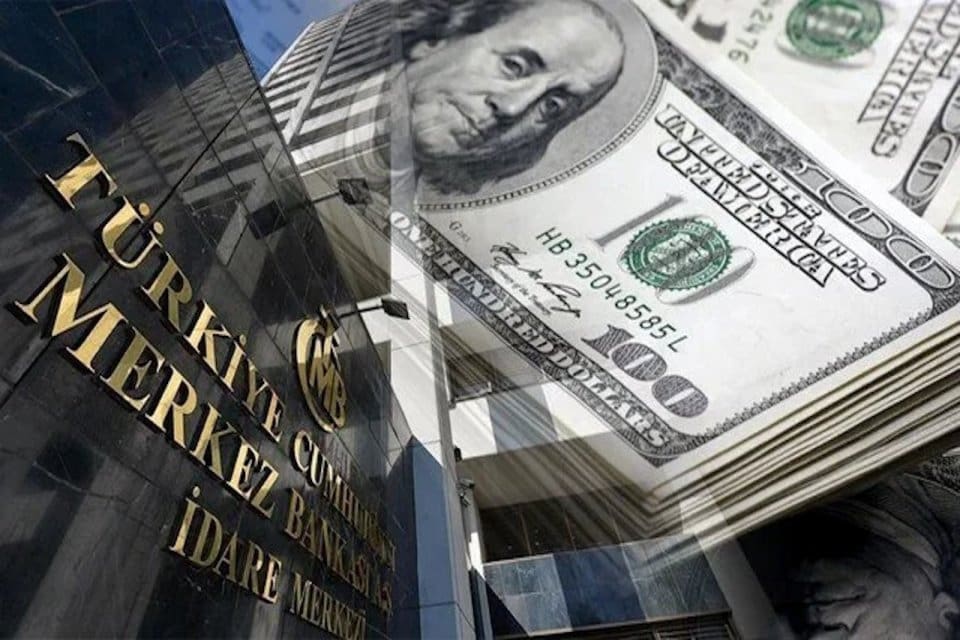 Merkez Bankası'nın br&uuml;t rezervlerinde ge&ccedil;en hafta yaklaşık 5 milyar dolar