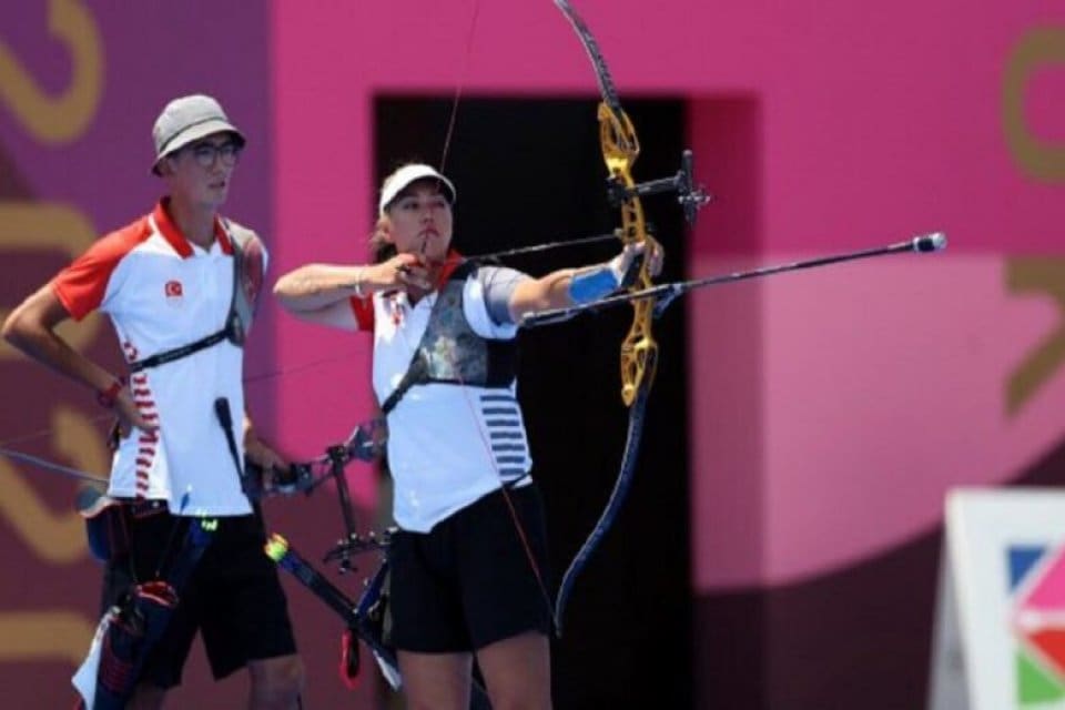 T&uuml;rkiye'yi 2020 Japonya Olimpiyatları'nda ok&ccedil;uluk branşında temsil eden Mete Gazoz