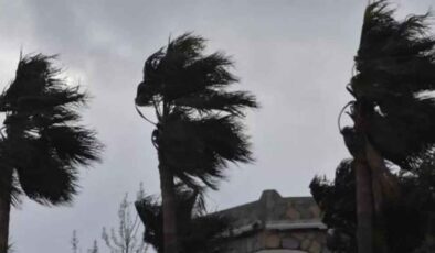 Meteoroloji'den İzmirlilere kuvvetli rüzgar ve fırtına uyarısı