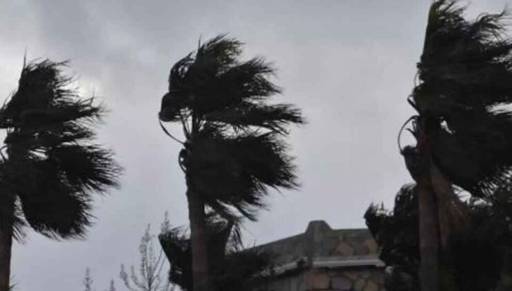 Meteoroloji'den İzmirlilere kuvvetli rüzgar ve fırtına uyarısı