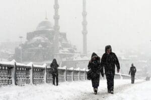 T&uuml;rkiye'nin 17 Mart Perşembe g&uuml;n&uuml;nden itibaren soğuk ve yağışlı havanın