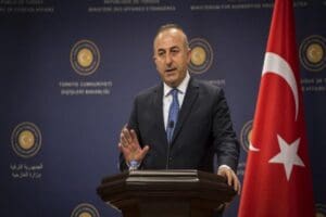 Dışişleri Bakanı Mevl&uuml;t &Ccedil;avuşoğlu, İsrail'in Filistin'e y&ouml;nelik saldırılarına ilişkin a&ccedil;ıklama