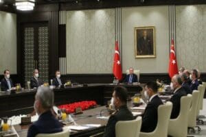 Milli G&uuml;venlik Kurulu (MGK), Cumhurbaşkanı Recep Tayyip Erdoğan başkanlığında toplandı.
