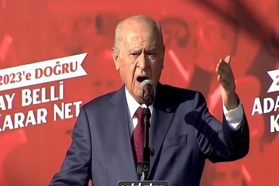 MHP Genel Başkanı Devlet Bah&ccedil;eli, Sivas'ta yaptığı konuşmada, 2023 se&ccedil;imlerinde