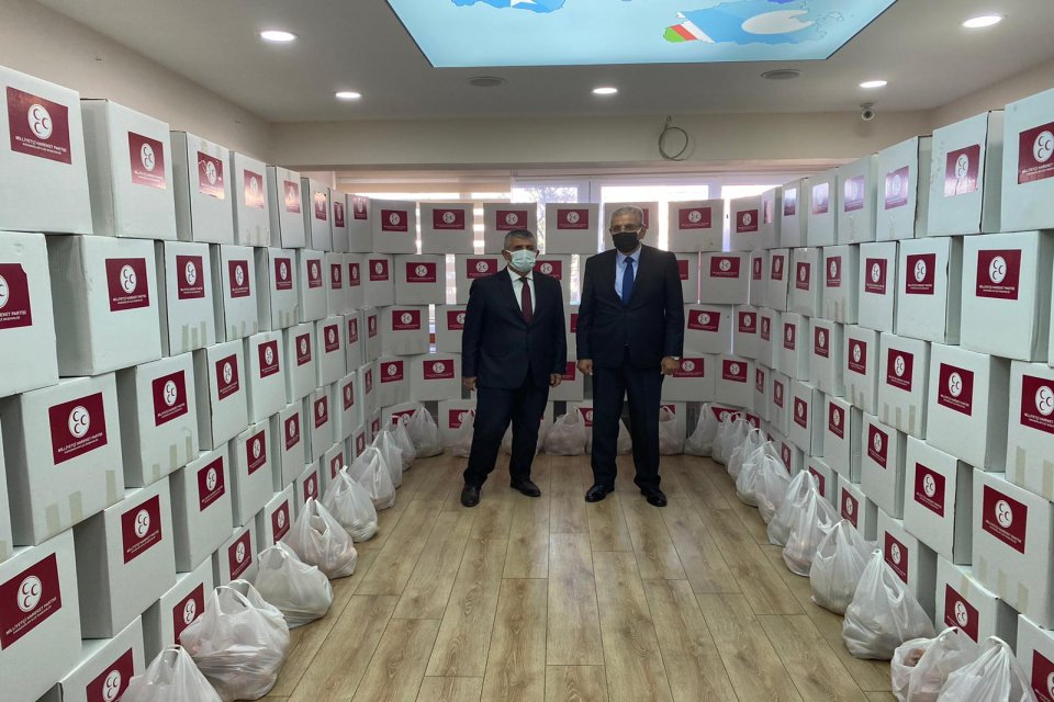 Milliyet&ccedil;i Hareket Partisi (MHP) İzmir İl Başkanı Veysel Şahin, Ramazan