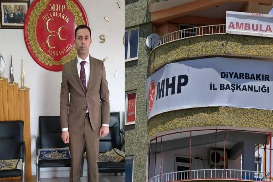 MHP Diyarbakır İl Başkanlığı'nın parti tarafından feshedilmesinin hemen ardından İl