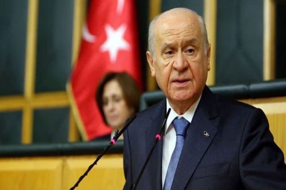 Partisinin grup toplantısında konuşan MHP Lideri Devlet Bah&ccedil;eli, CHP Lideri
