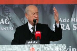 Milliyet&ccedil;i Hareket Partisi (MHP) tarafından 6 Şubat'ta meydana gelen Kahramanmaraş
