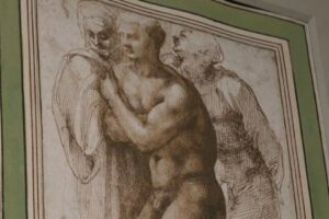 R&ouml;nesans d&ouml;nemi sanat&ccedil;ısı Michelangelo'nun yıllar sonra keşfedilen &ccedil;izimi, Paris'te 33