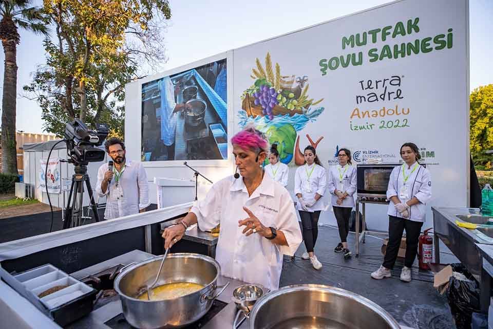 91. İzmir Enternasyonal Fuarı ile eşzamanlı d&uuml;zenlenen uluslararası gastronomi fuarı