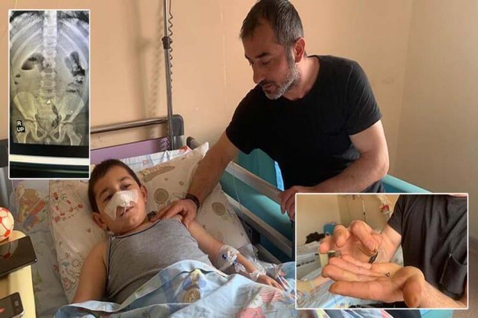 Rize'de, şiddetli karın ağrısı şikayetiyle hastaneye g&ouml;t&uuml;r&uuml;len Mira&ccedil; Kalay&rsquo;ın (7)