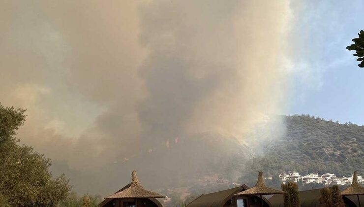 Milas yanmaya devam ediyor… Yangının önü kesilemiyor