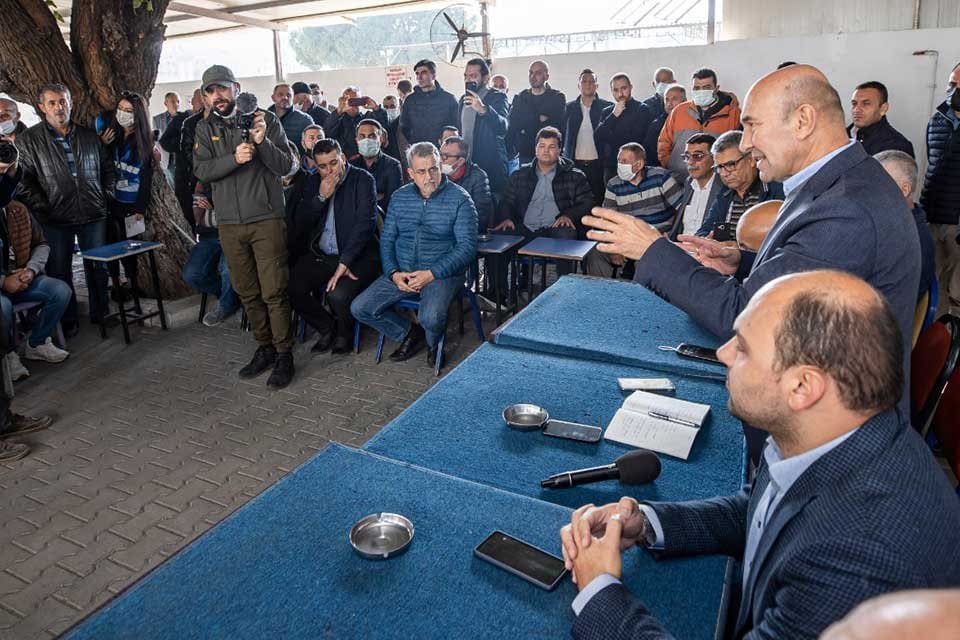 İzmir B&uuml;y&uuml;kşehir Belediye Başkanı Tun&ccedil; Soyer, Bergama Belediyesi tarafından yapılacak
