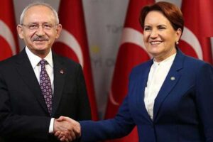 CHP Genel Başkanı Kemal Kılıçdaroğlu ve İYİ Parti Genel Başkanı