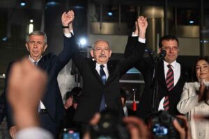 Millet İttifakı'nın 13'&uuml;nc&uuml; Cumhurbaşkanı adayı CHP Genel Başkanı Kemal Kılı&ccedil;daroğlu