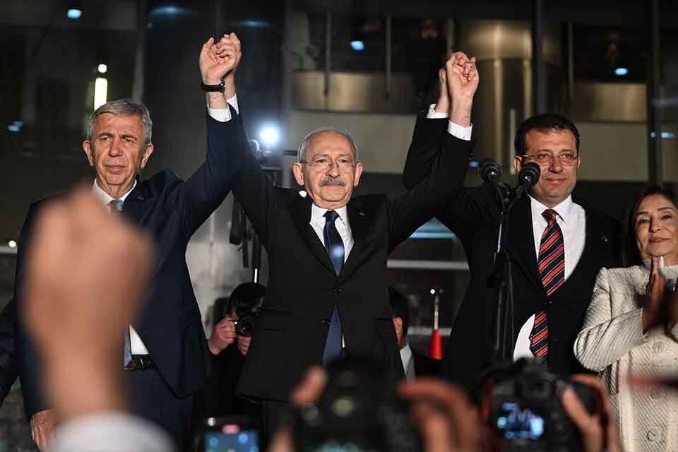 Millet İttifakı'nın 13'&uuml;nc&uuml; Cumhurbaşkanı adayı CHP Genel Başkanı Kemal Kılı&ccedil;daroğlu