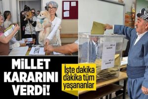 T&uuml;rkiye, bug&uuml;n yapılacak olan cumhurbaşkanlığı se&ccedil;imleri i&ccedil;in dakikaları sayıyor! Se&ccedil;imlere