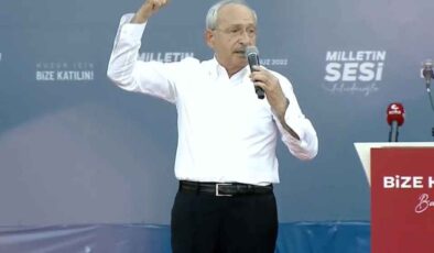 Milletin Sesi Balıkesir'de… Kılıçdaroğlu: 'Sizin feriştahınız gelse Kılıçdaroğlu geri adım atmaz'