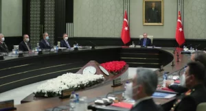 Milli Güvenlik Kurulu (MGK), Cumhurbaşkanı Recep Tayyip Erdoğan başkanlığında toplandı.