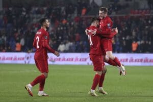 2022 FIFA D&uuml;nya Kupası Avrupa Elemeleri G Grubu'ndaki 9. ma&ccedil;ında