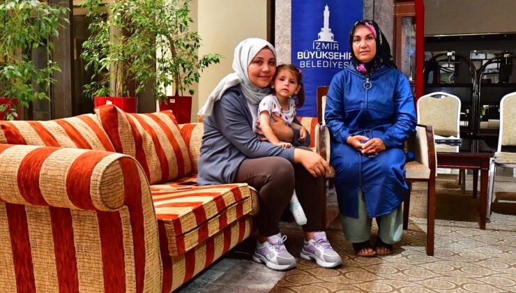 İzmir Büyükşehir Belediyesi, Kahramanmaraş’ta yaşayan Öykü’ye umut oldu
