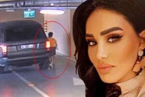 İZMİR'deki bir rezidansın otoparkında halası Zerrin Ak&ccedil;a'nın (42) kullandığı cipin