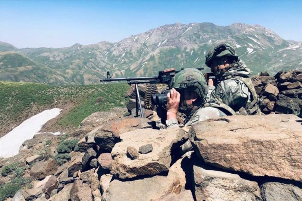 Milli Savunma Bakanlığı (MSB), Suriye'nin kuzeyinde 3 PKK/YPG'li ter&ouml;ristin etkisiz