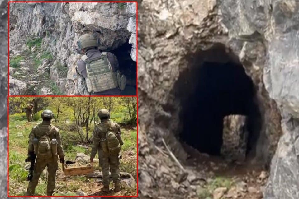 Milli Savunma Bakanlığı (MSB), Pen&ccedil;e-Şimşek ve Pen&ccedil;e-Yıldırım operasyonlarına ilişkin g&ouml;r&uuml;nt&uuml;leri