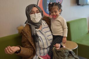 İzmir'in Çiğli ilçesinde yaşayan Hatice- Levent Erdoğan çiftinin 18 aylık