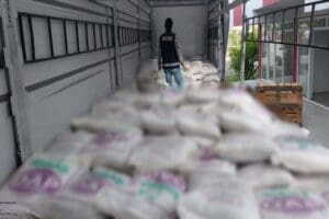 Muğla'nın Seydikemer il&ccedil;esinde piyasaya s&uuml;r&uuml;lmeye hazır 20 ton sahte g&uuml;bre