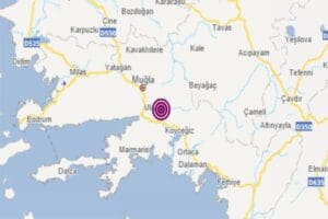AFAD'dan yapılan son dakika a&ccedil;ıklamasına g&ouml;re; Muğla'da 4,8 b&uuml;y&uuml;kl&uuml;ğ&uuml;nde deprem