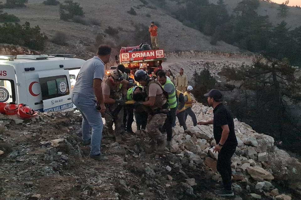 Aydın'ın Bozdoğan il&ccedil;esinde &ccedil;ıkıp, Muğla'nın Kavaklıdere ve Menteşe il&ccedil;e sınırlarına