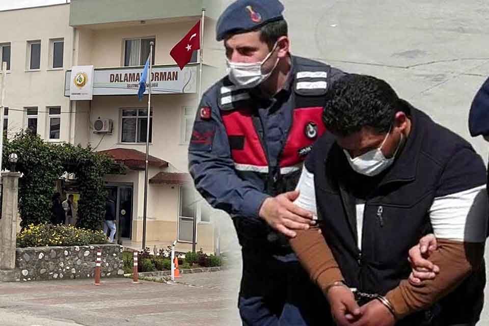 MUĞLA'da, r&uuml;şvet operasyonunda g&ouml;zaltına alınıp adliyeye sevk edilen 5 ş&uuml;pheliden,