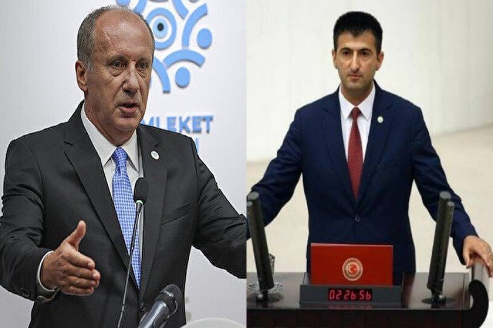 Muharrem İnce'den Mehmet Ali Çelebi açıklaması Memleket Partisi Genel Başkanı Muharrem İnce, partisinden istifa ettik sonra