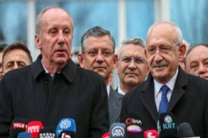 Cumhurbaşkanı adayı Memleket Partisi Genel Başkanı&nbsp;Muharrem İnce,&nbsp;Millet İttifakı'nın adayı CHP