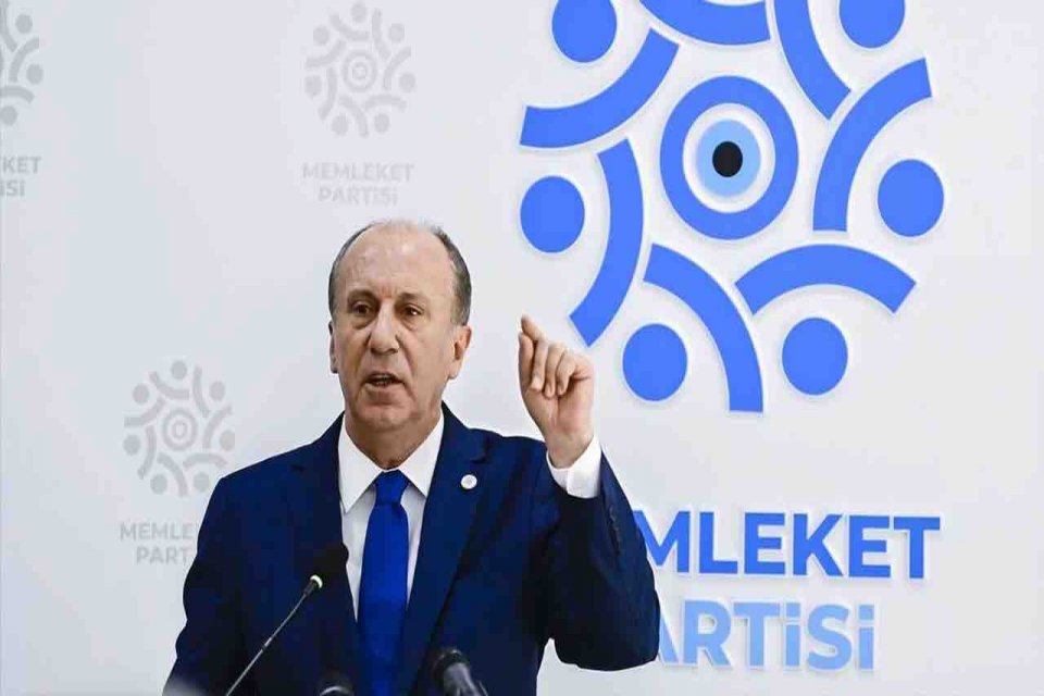 Memleket Partisi Genel Başkanı Muharrem İnce, "Adam kazandı dedim. Adam