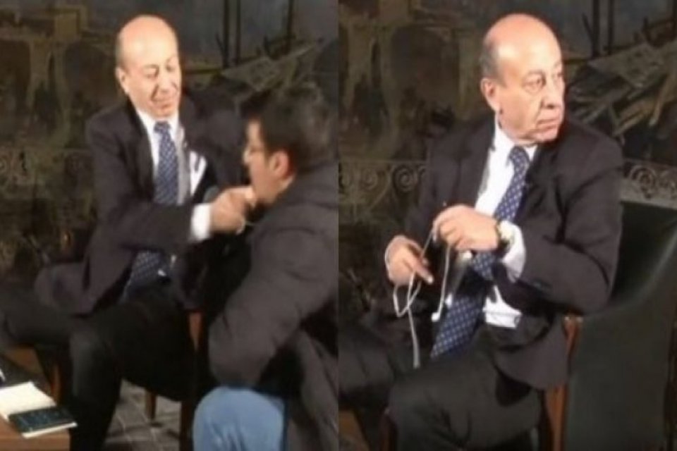 Habert&uuml;rk'&uuml;n eski &ccedil;alışanlarından Aslı Işık, İHA muhabiri Ahmet Demir'e attığı