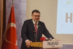 M&uuml;stakil Sanayici ve İşadamları Derneği (M&Uuml;SİAD) İzmir Şubesi 23&rsquo;&uuml;nc&uuml; Olağan