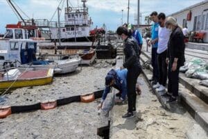 İstanbul &Uuml;niversitesi (İ&Uuml;) Su Bilimleri Fak&uuml;ltesi, Marmara Denizi'nde oluşan m&uuml;silajı