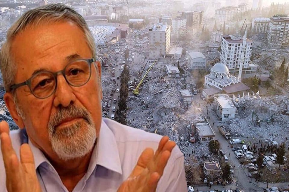 Yer bilimci Prof. Dr. Naci G&ouml;r&uuml;r, sosyal medya hesabından deprem