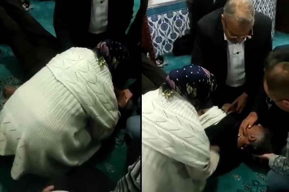 Manisa'nın Yunusemre il&ccedil;esinde, teravih namazı kılarken kalp krizi ge&ccedil;iren Nazmi