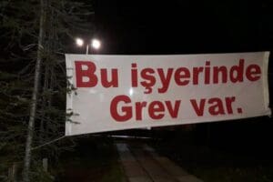 Narlıdere Belediyesi'ne bağlı Nar-Bel Şirketi'ne bağlı &ccedil;alışan Belediye İş Sendikası