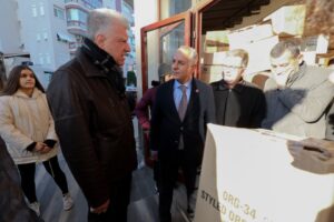 &Uuml;lkemizin 10 ilini etkileyen b&uuml;y&uuml;k depremin ardından Narlıdere&rsquo;de başlatılan seferberlik