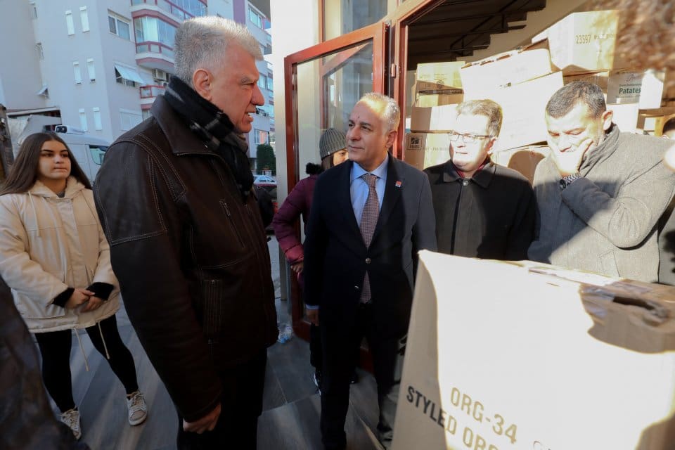 Narlıdere Belediye Başkanı Ali Engin, &uuml;lkemizi derinden sarsan Kahramanmaraş depreminin
