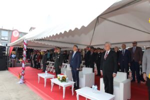 Törene, Narlıdere Kaymakamı Suat Dervişoğlu, Narlıdere Belediye Başkanı Ali Engin,