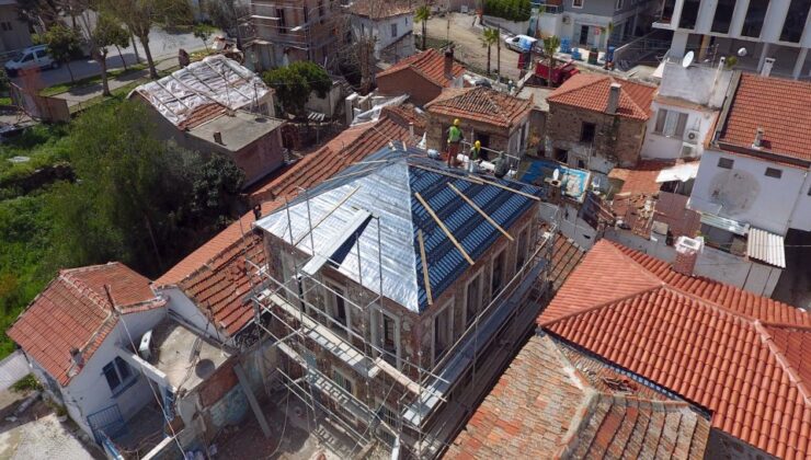 Narlıdere Yukarıköy’de restorasyon devam ediyor!