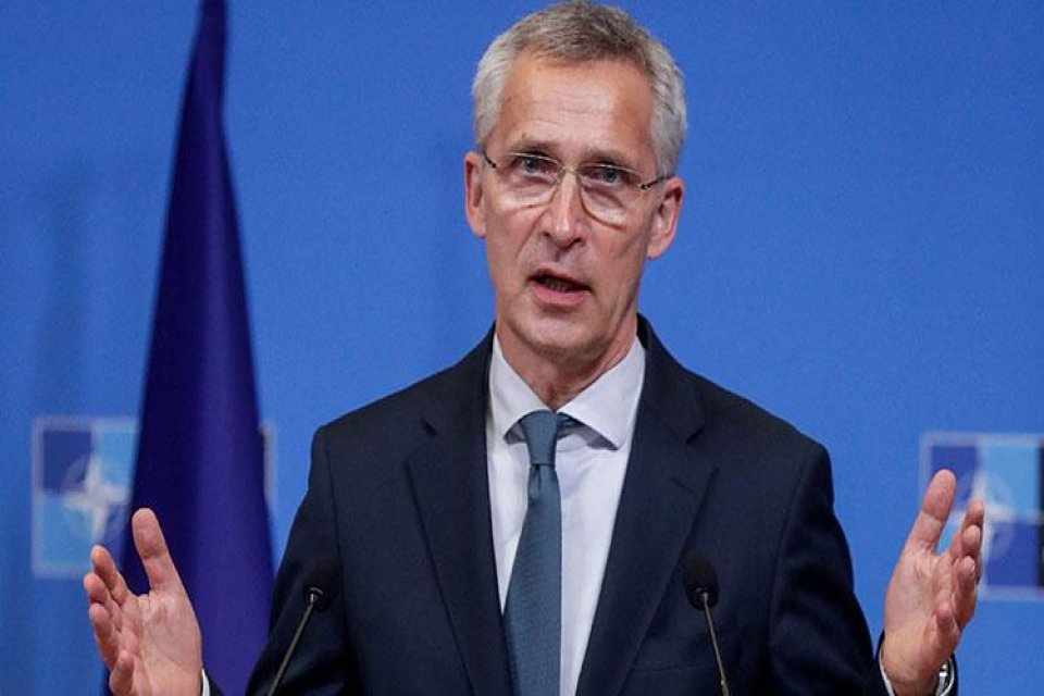 NATO Genel Sekreteri Jens Stoltenberg, Bel&ccedil;ika'nın başkenti Br&uuml;ksel'deki NATO Kararg&acirc;hı'nda